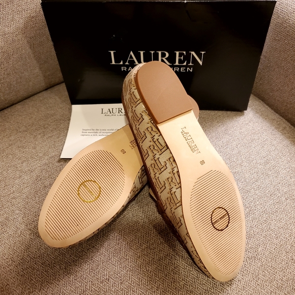 Lauren Ralph Lauren Logo Loafers size 8 - Picture 4 of 8